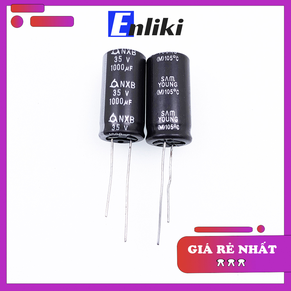 Tụ Hóa 1000uF 35V SAMYOUNG (13x25mm)