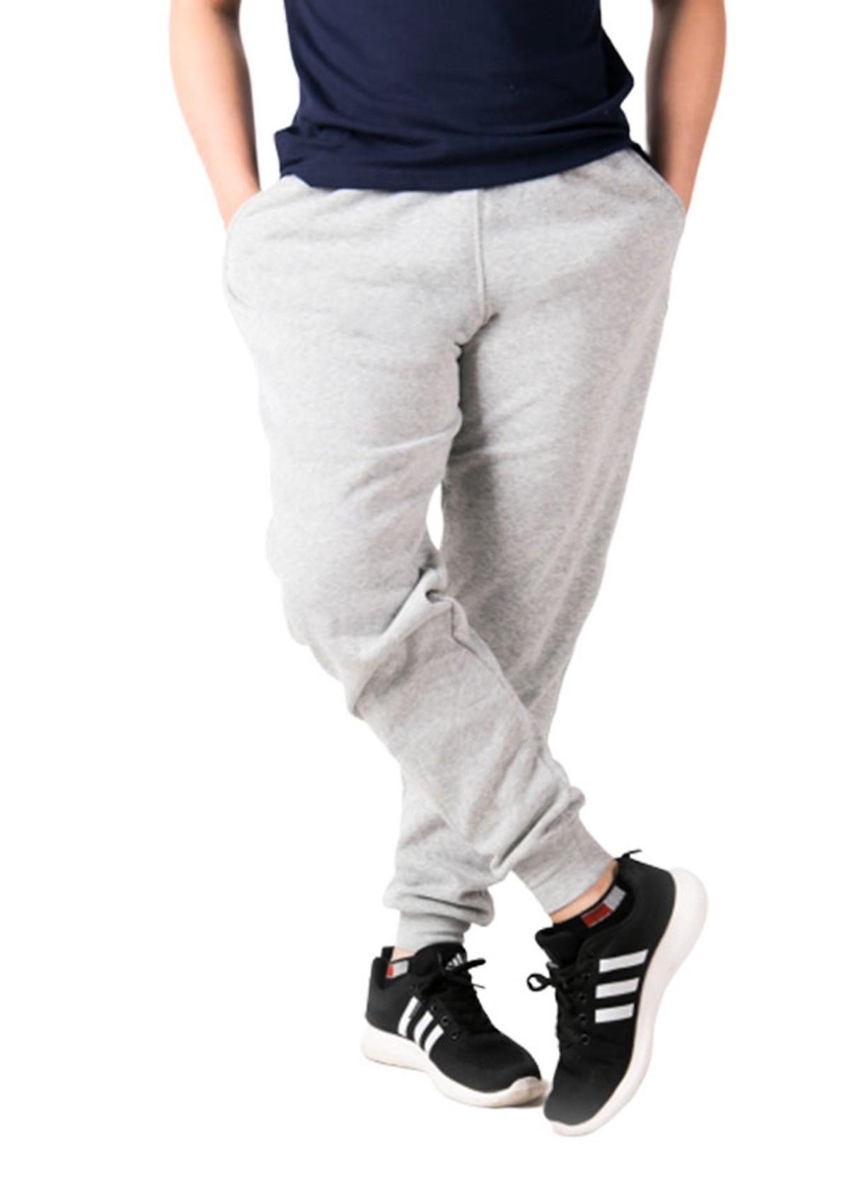 Quần nỉ jogger nam nữ dáng thể thao