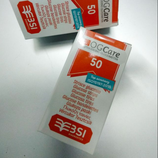 Que đo đường huyết ogcare : 50 test chỉ với 268k