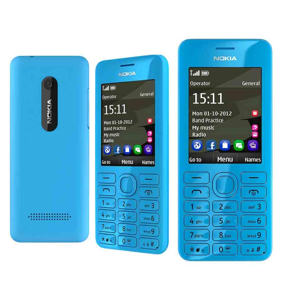 Điện Thoại Nokia 206 ( 2 sim 2 sóng )