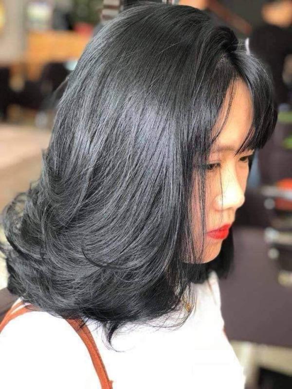 Kem nhuộm tóc màu Than Chì (kèm oxi và găng tay)