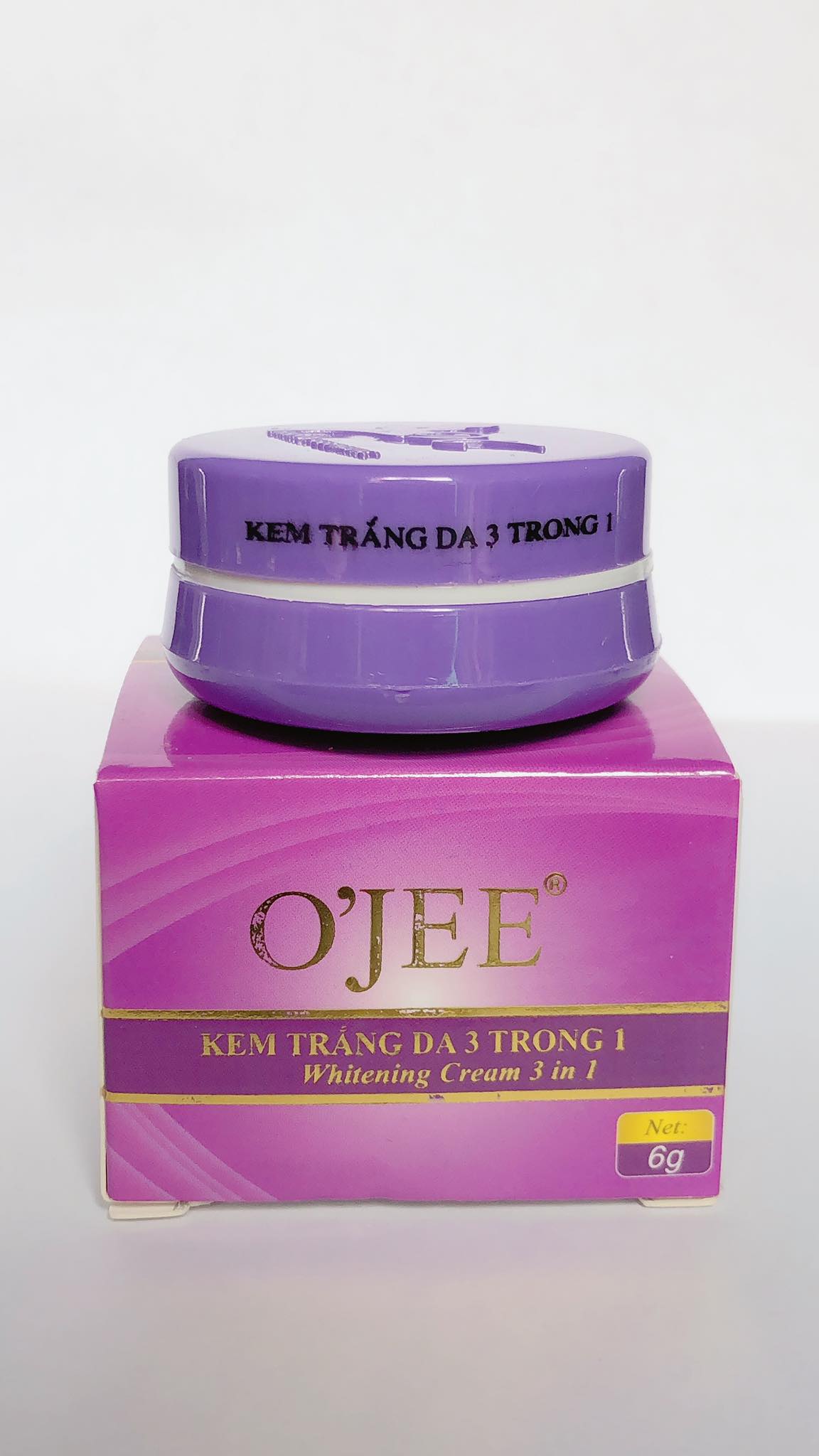Kem OJEE Dưỡng Trắng Da 3in1  6gr
