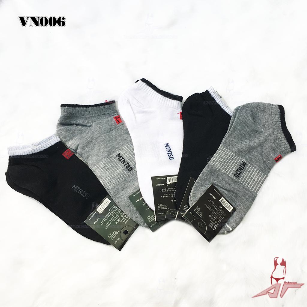 [HCM]05 Tất vớ nam cổ thấp - VN006