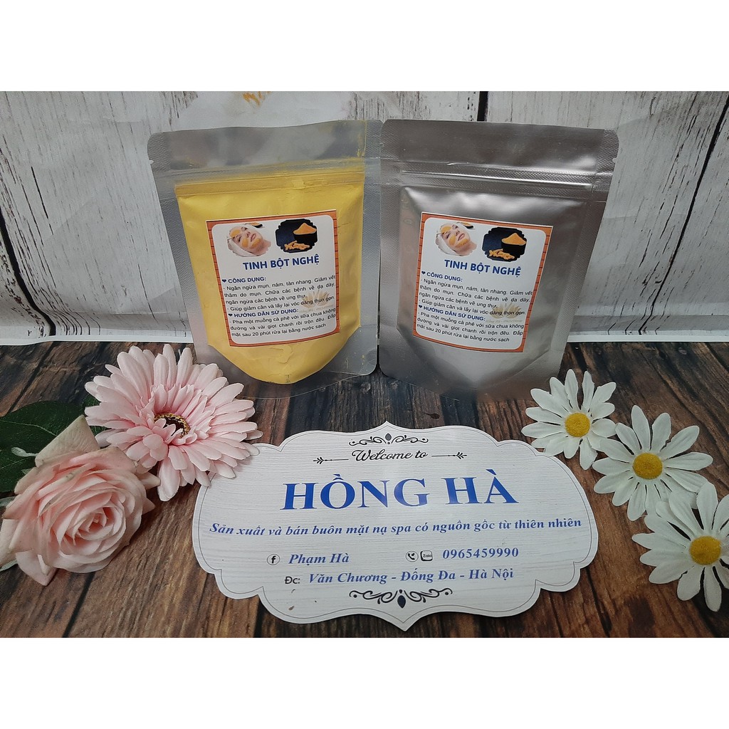 500gr Tinh Bột nghệ đắp mặt, giảm mụn handmade
