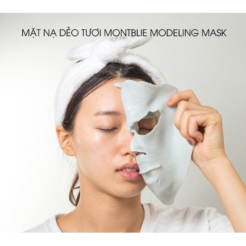 ( Có Bill )Bột Mặt Nạ Thạch Tươi Montblie Modelling Mask 40G