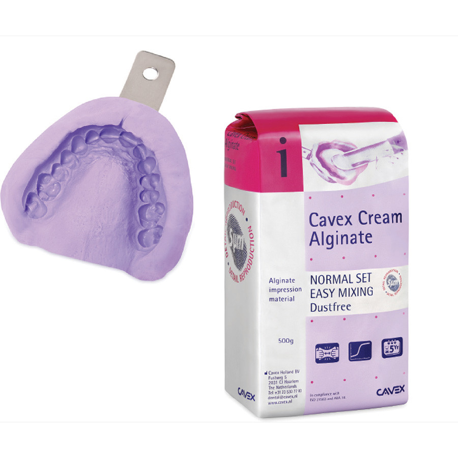 Chất lấy dấu Cavex Cream Alginate (Tím)
