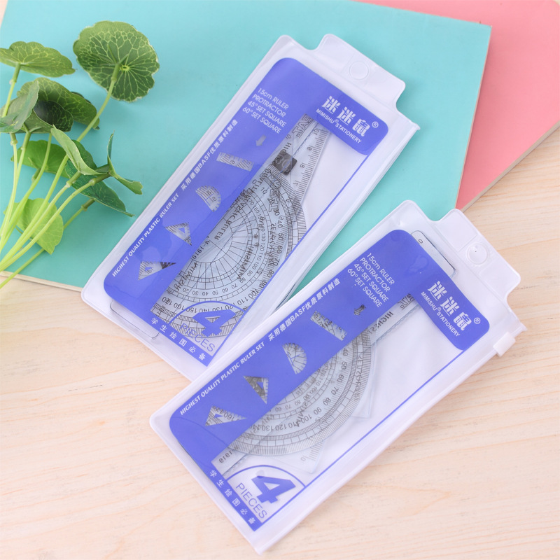 Bộ thước eke 4 món
