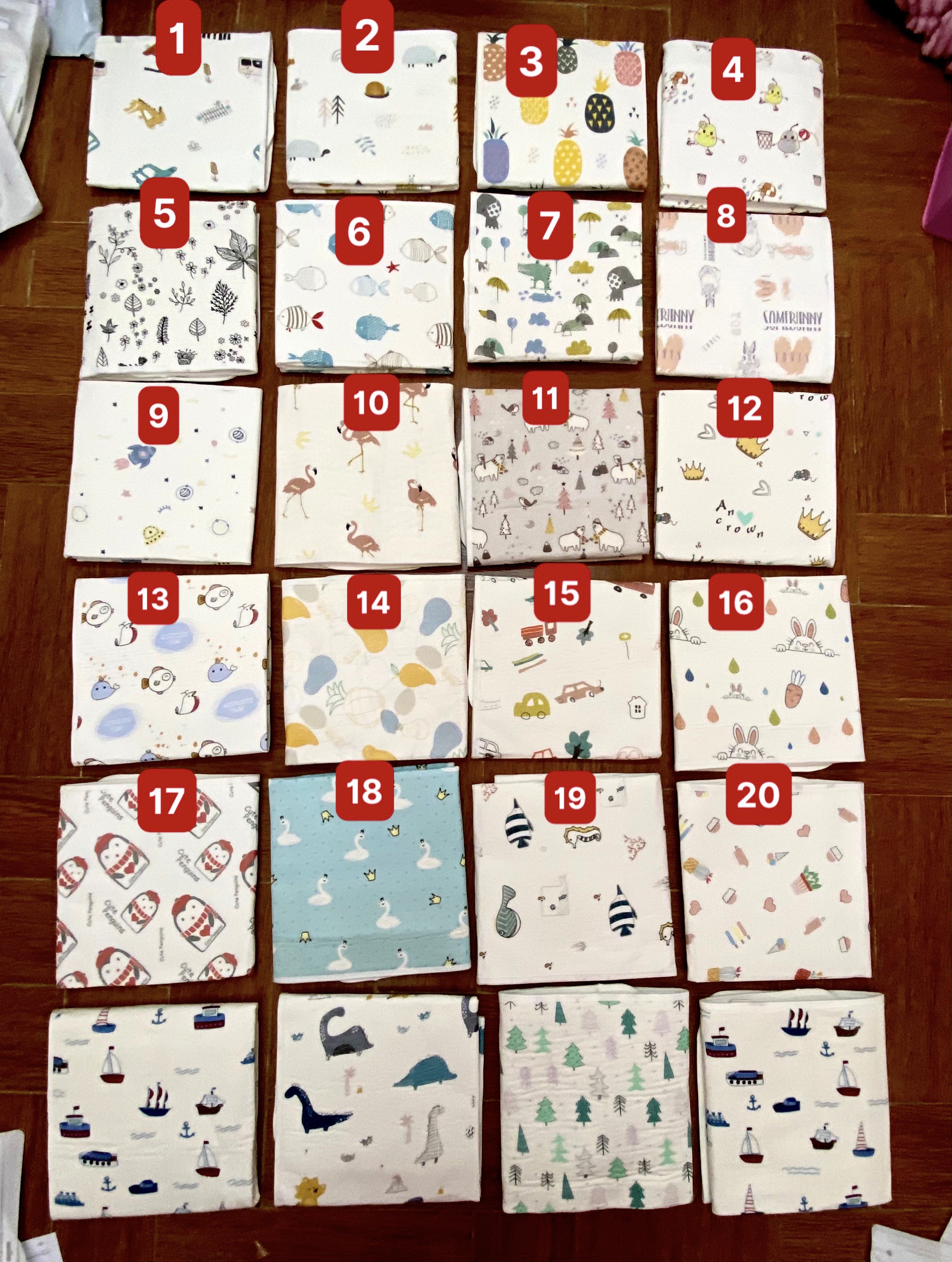 Lót chống thấm 6 lớp sợi tre 50x70cm
