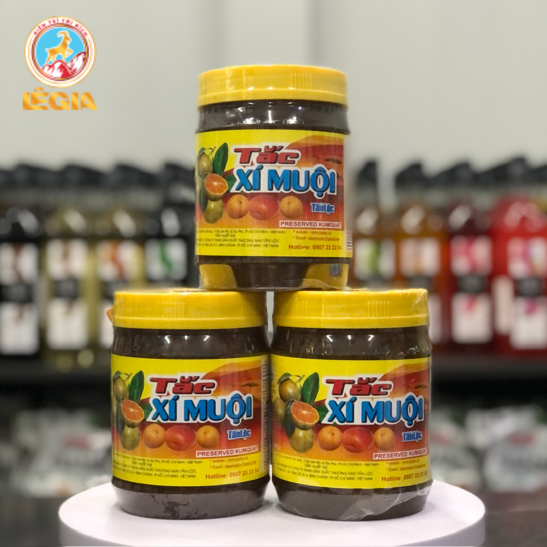 TẮC XÍ MUỘI TẤN LỘC 900G - Thức uống thơm ngon tại nhà