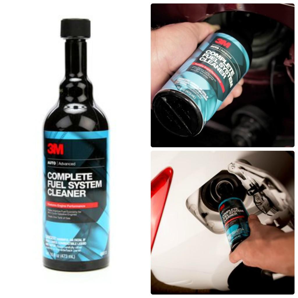 Xúc Cặn Bình Xăng Xe Hơi 3M Complete Fuel System Cleaner 473ML‎