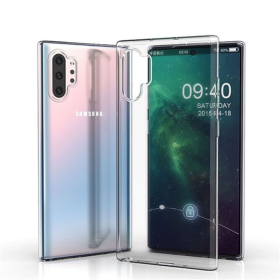Ốp dẻo trong chống ố vàng cho Samsung Galaxy Note10 (Loại A+)