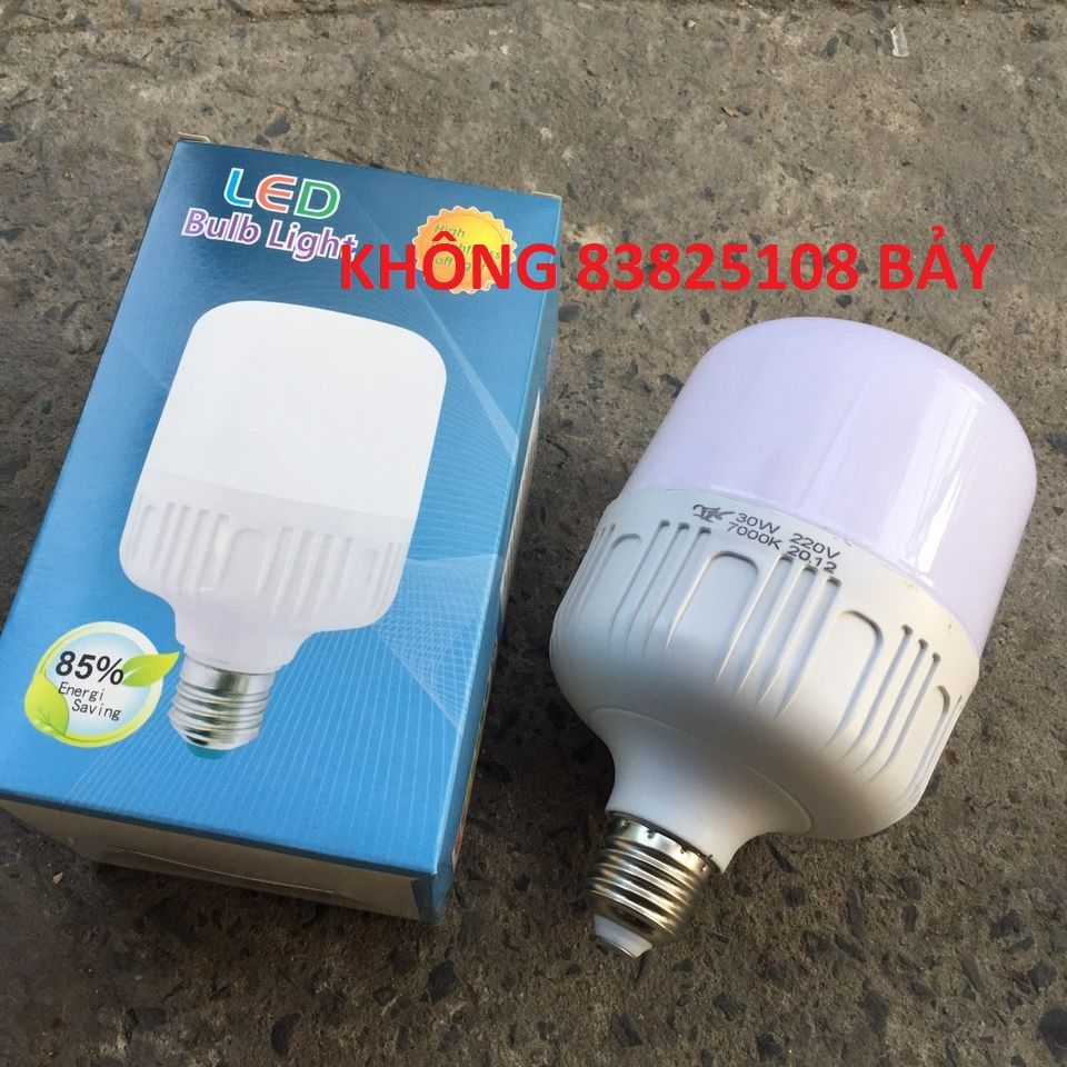Bóng đèn Led trụ 30W Trắng BẢO HÀNH 12 THÁNG