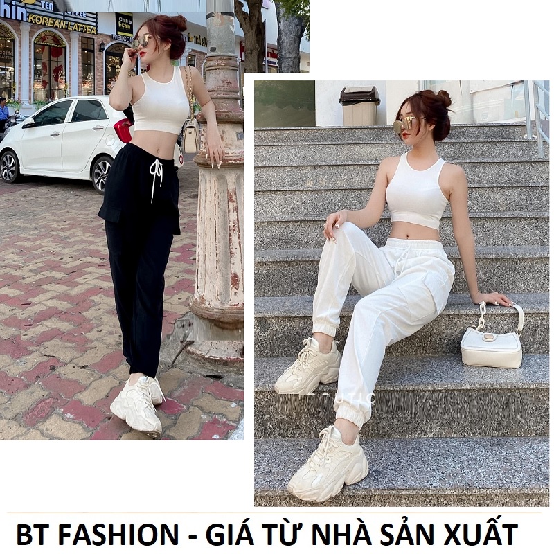 Quần Thể Thao Jogger Nữ Thời Trang BT Fashion Túi Hộp CH01