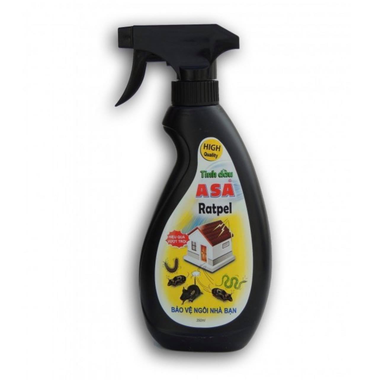[1 THÚNG 12 CHAI]  XỊT XUA ĐUỔI CHUỘT ASA RATPELL 350ML (XUA ĐUỔI RẮN, RẾT CỰC HIỆU QUẢ )