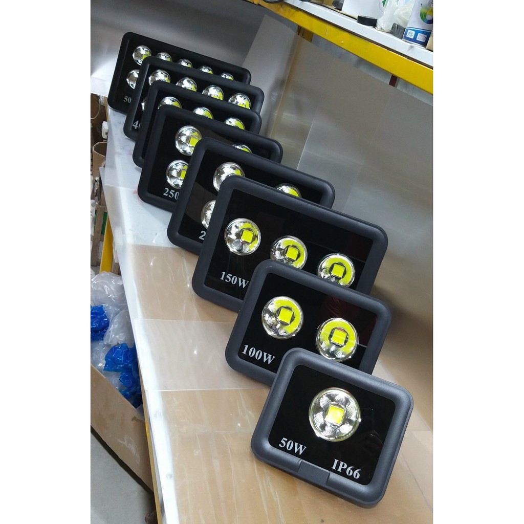 Đèn pha LED chiếu sâu (Pha cốc) 300W COB