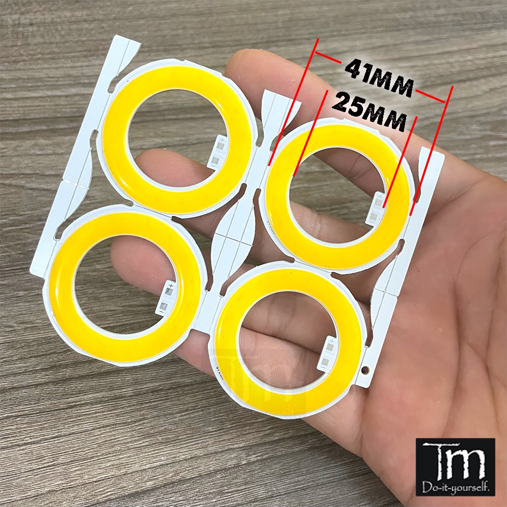 4 Cái Bóng Đèn LED COB 8W 3V Siêu Sáng