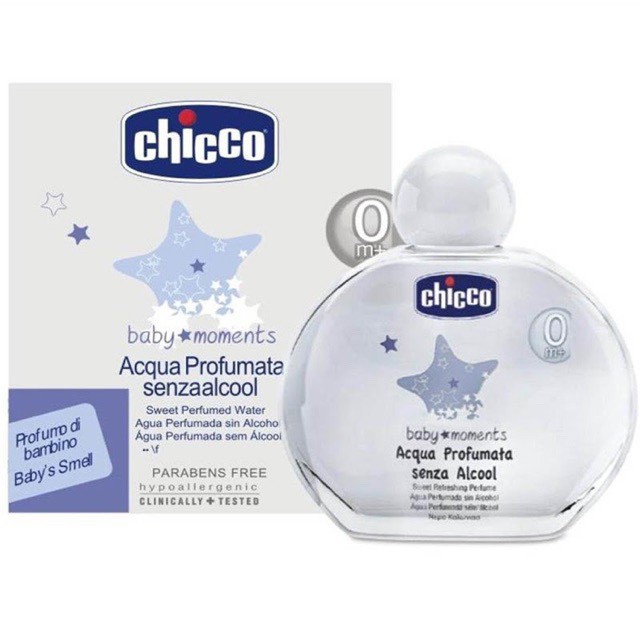 Nước hoa hương tự nhiên 0m+ chicco 100ml
