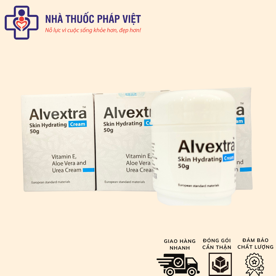 [CHÍNH HÃNG] Kem Dưỡng Ẩm Da Alvextra Cream (50g)
