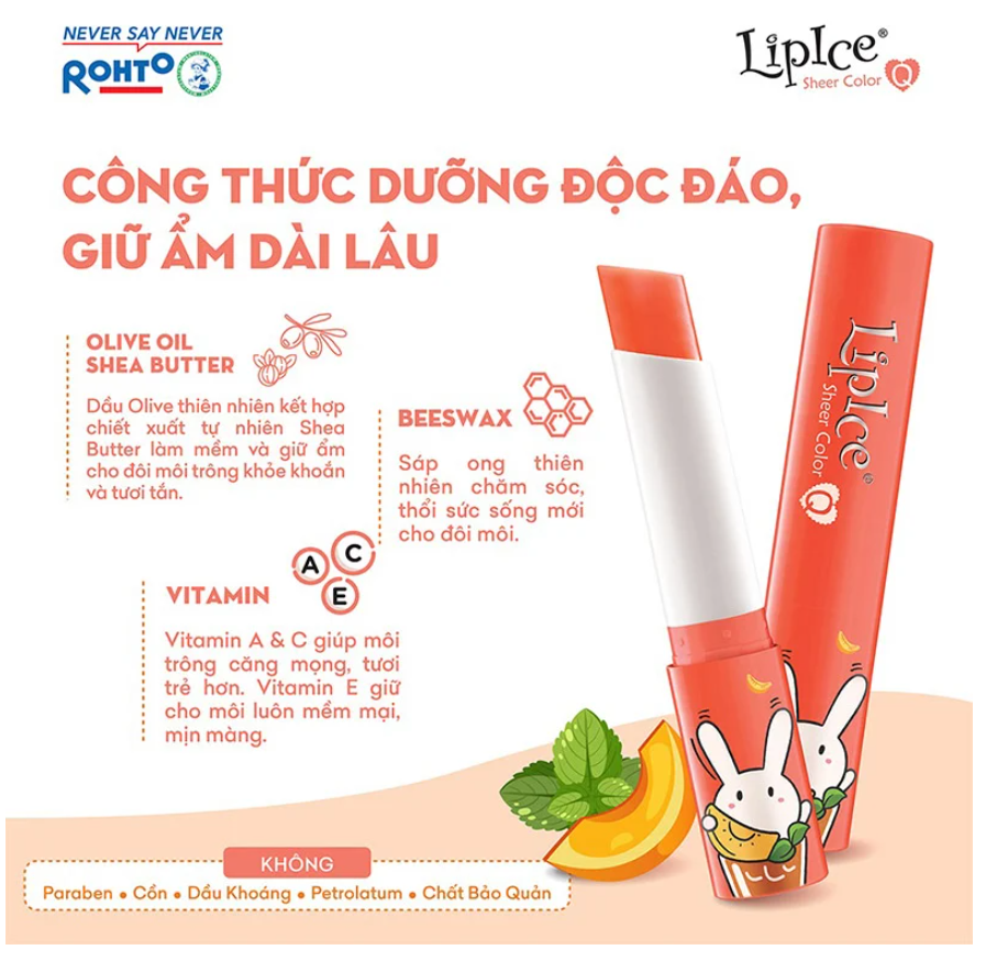Son Dưỡng Màu LipIce Sheer Color (2.4g)