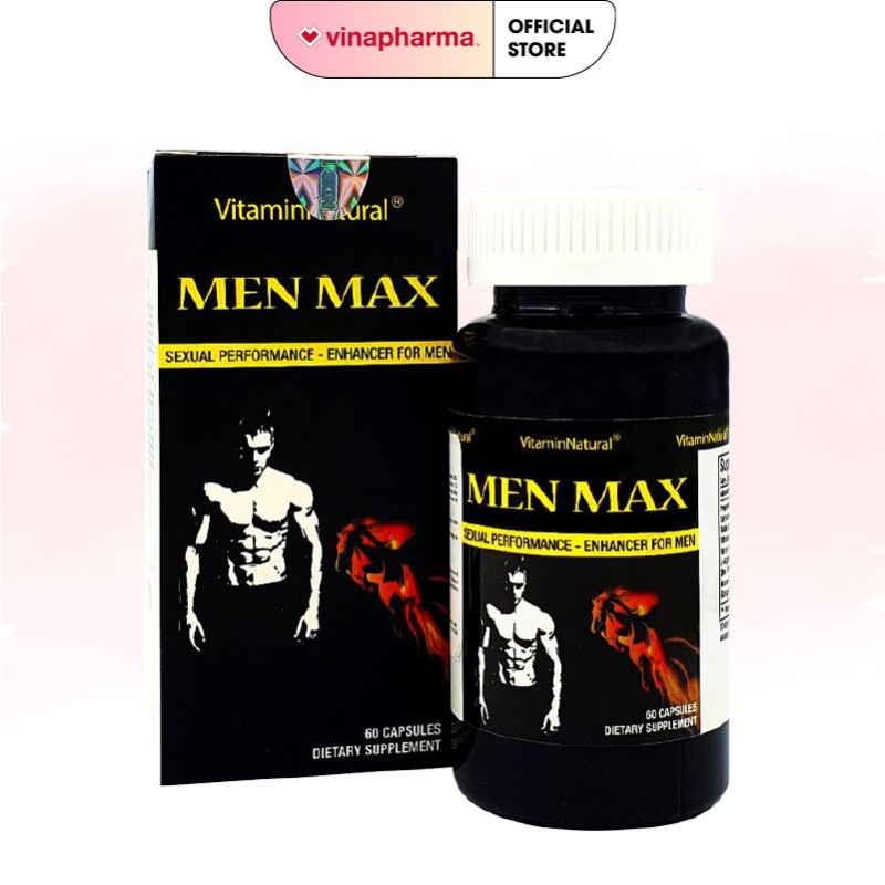 Viên uống tăng cường sinh lực Men Max Vitaminatural 60 viên nhập khẩu