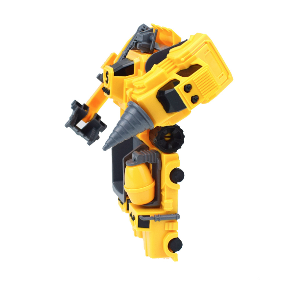 BỘ 5 XE CÔNG TRÌNH LẮP RÁP THÀNH ROBOT [ĐỒ CHƠI TRẺ EM]