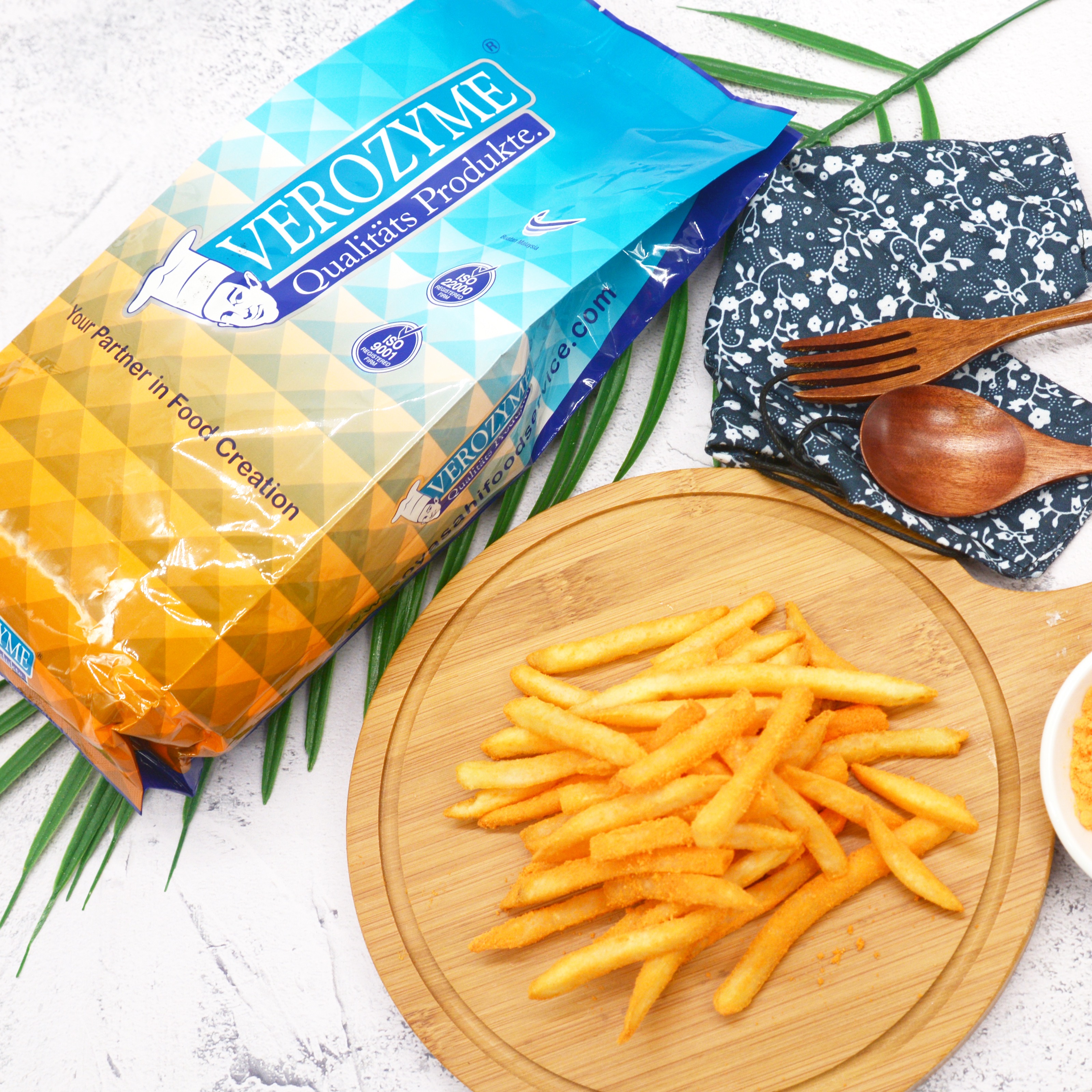 [Verozyme] Bột Phô mai Malaysia - Cheese Taste Blaster - 1kg (Khoai lắc phô mai, bắp phô mai, da heo phô mai, ...)