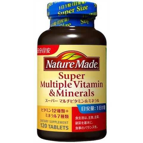 Viên uống bổ sung Vitamin tổng hợp Nature Made Super Multiple Vitamin & Minerals