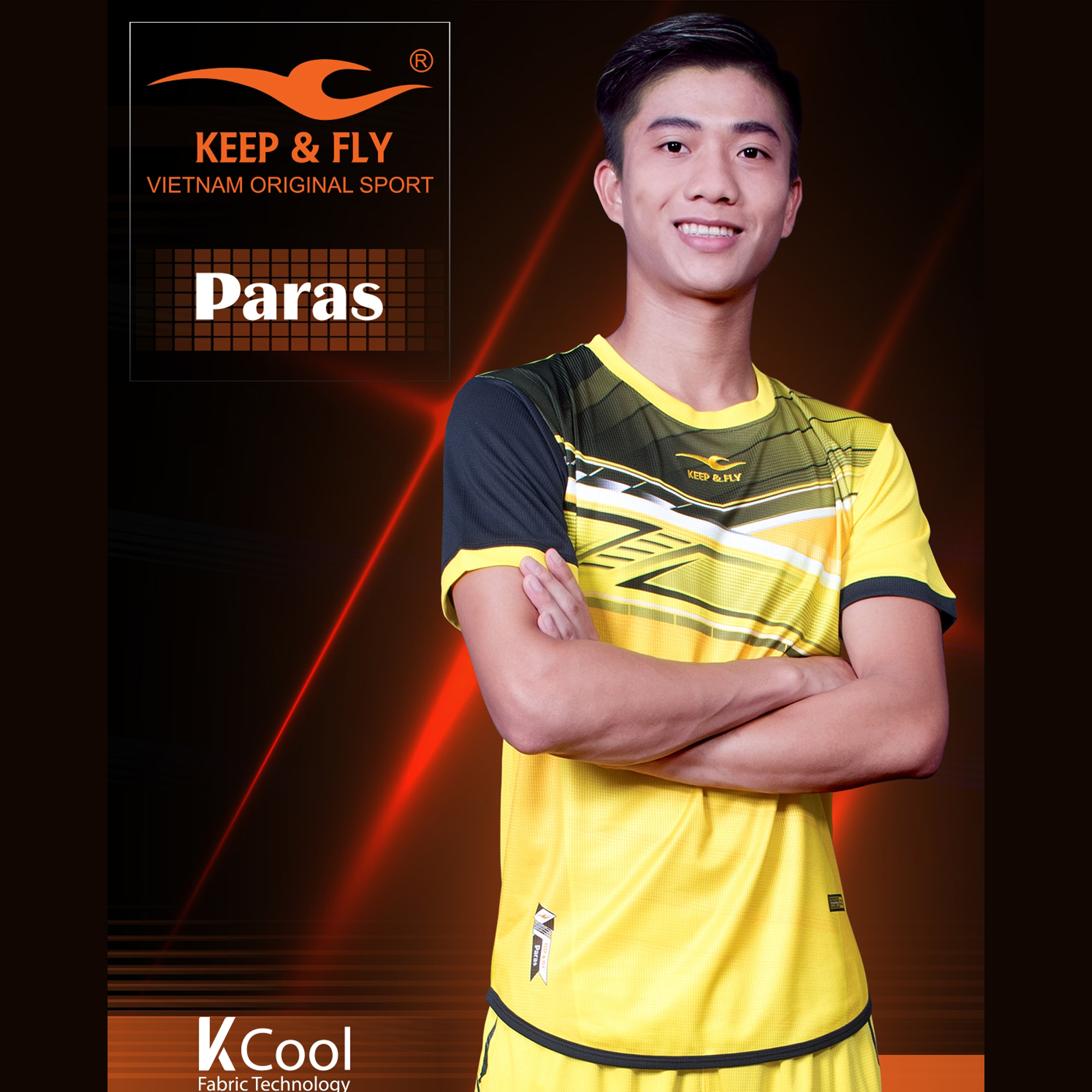 Áo đá banh loại tốt Keep and Fly Paras 1 bộ