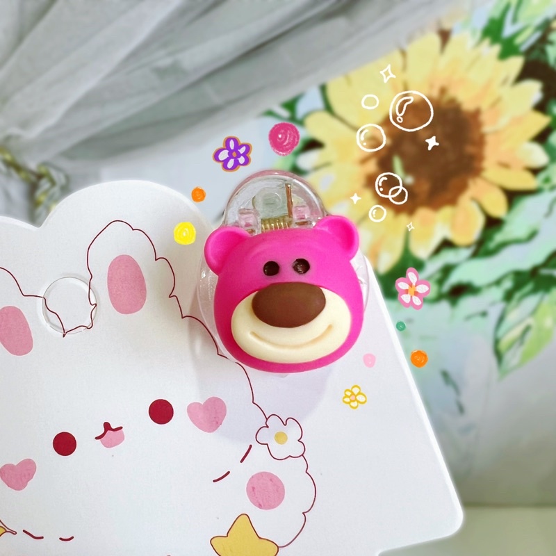 KẸP CÀNG CUA MINI GẤU DÂU LOTSO (GIAO MẪU NGẪU NHIÊN)