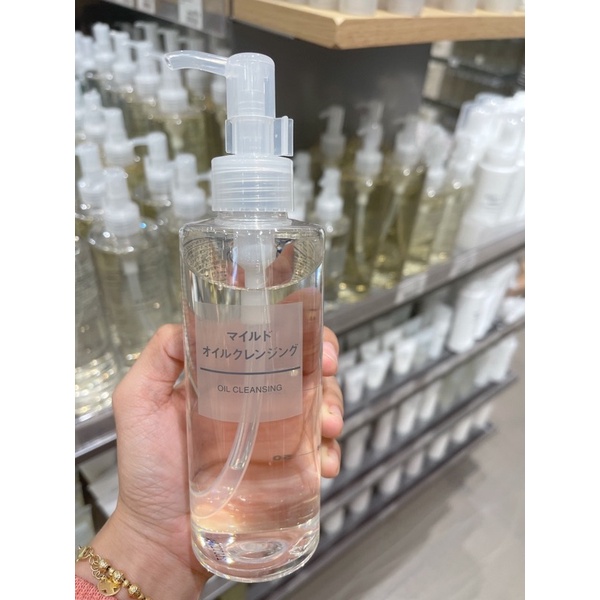 [Nhập RAISINGSTAR18, giảm 30k cho đơn 99k]DẦU TẨY TRANG MUJI NHẬT 200ML.