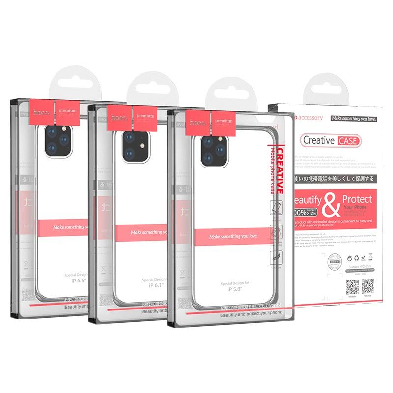 Ốp lưng Silicone trong suốt cho iPhone 11 Pro