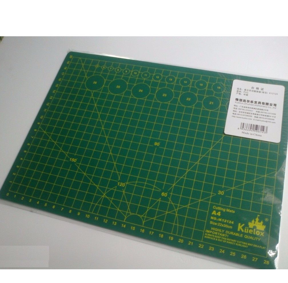 Lót cắt Kuelox,Cutting mat Kuelox, Bản Cắt mô hình-Dụng cụ vẽ Tâm Tâm