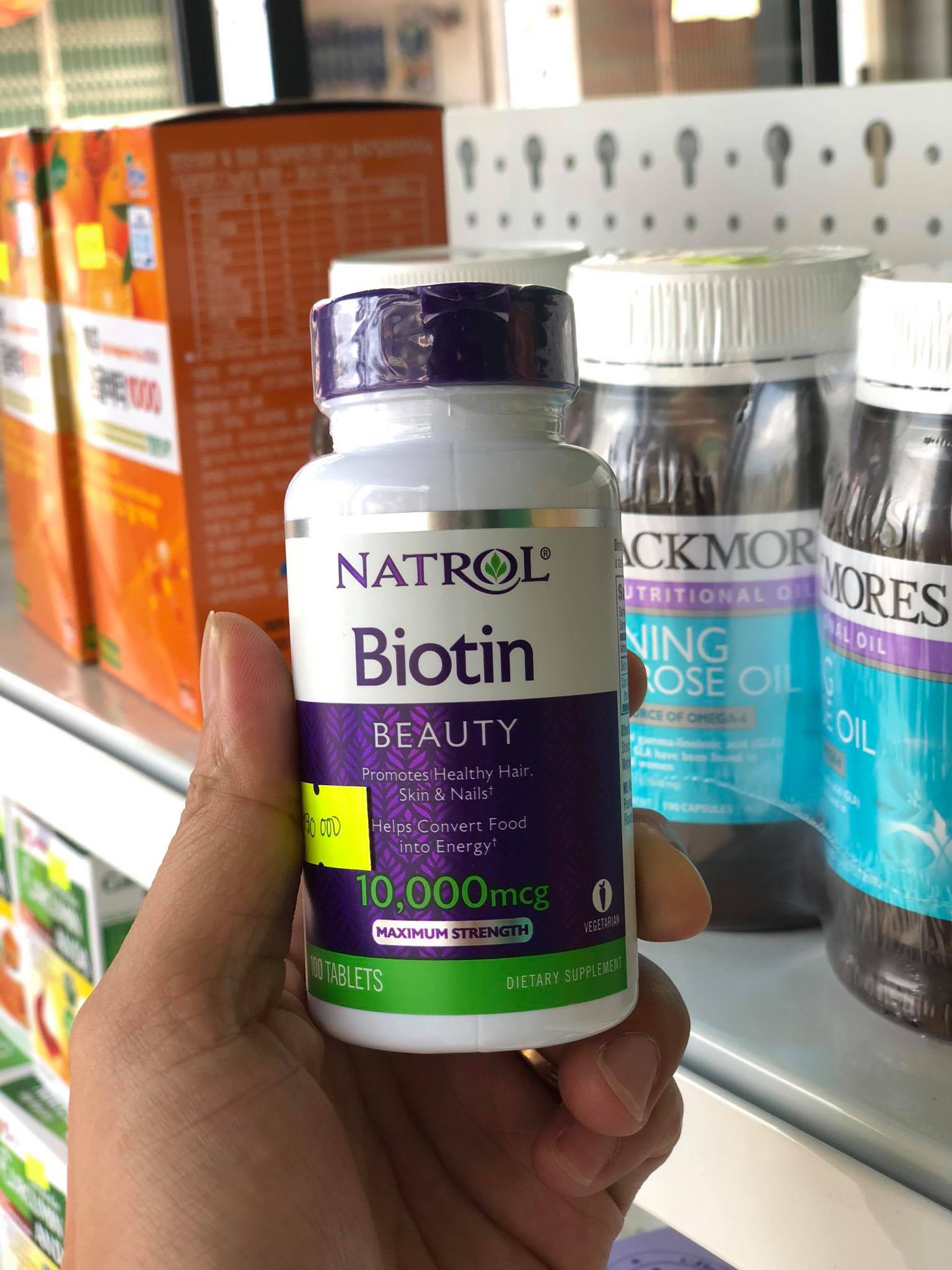 Biotin 10.000mcg Natrol Của Mỹ