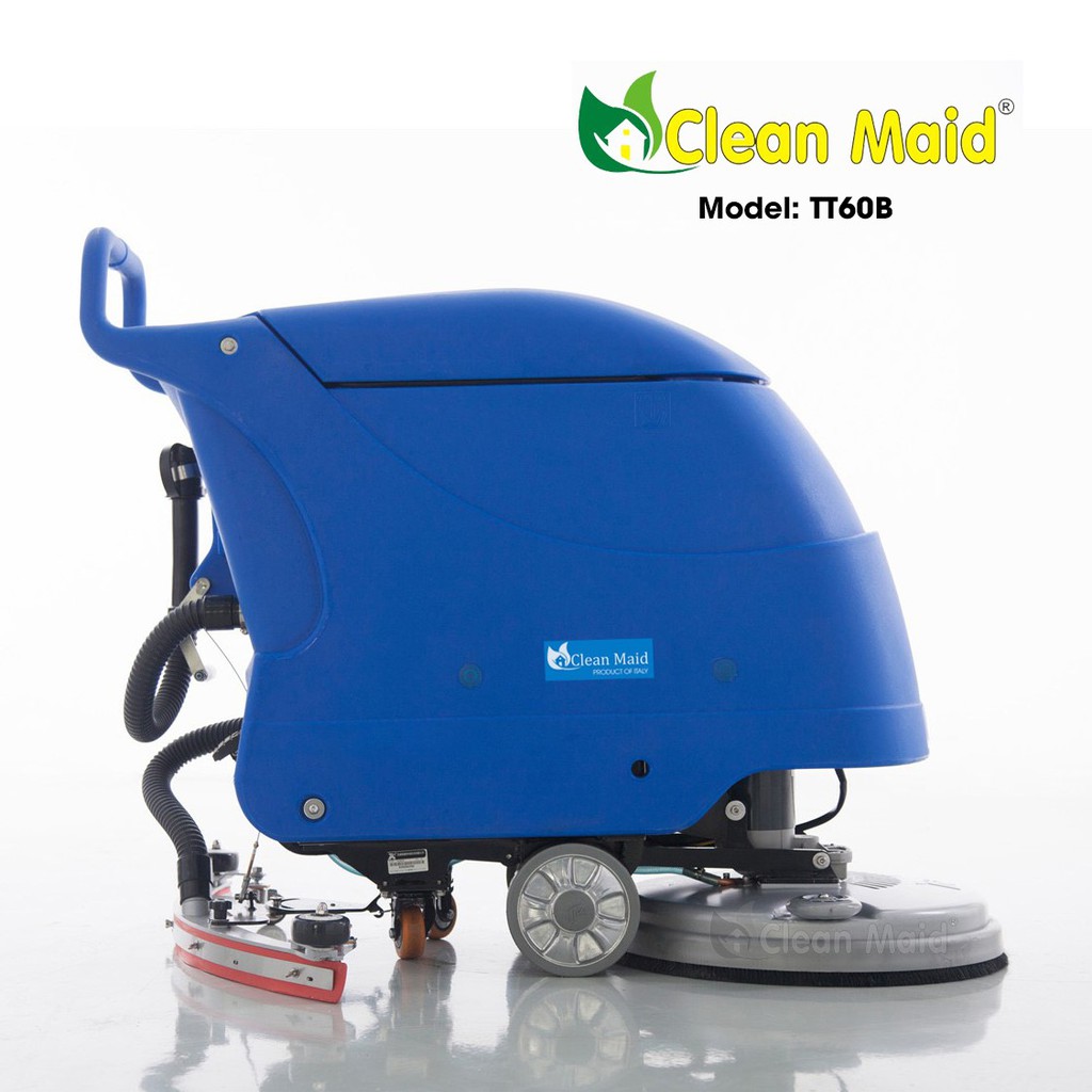HCMMáy chà sàn liên hợp Clean Maid TT60B dùng bình Acquy Mới BH 18 tháng
