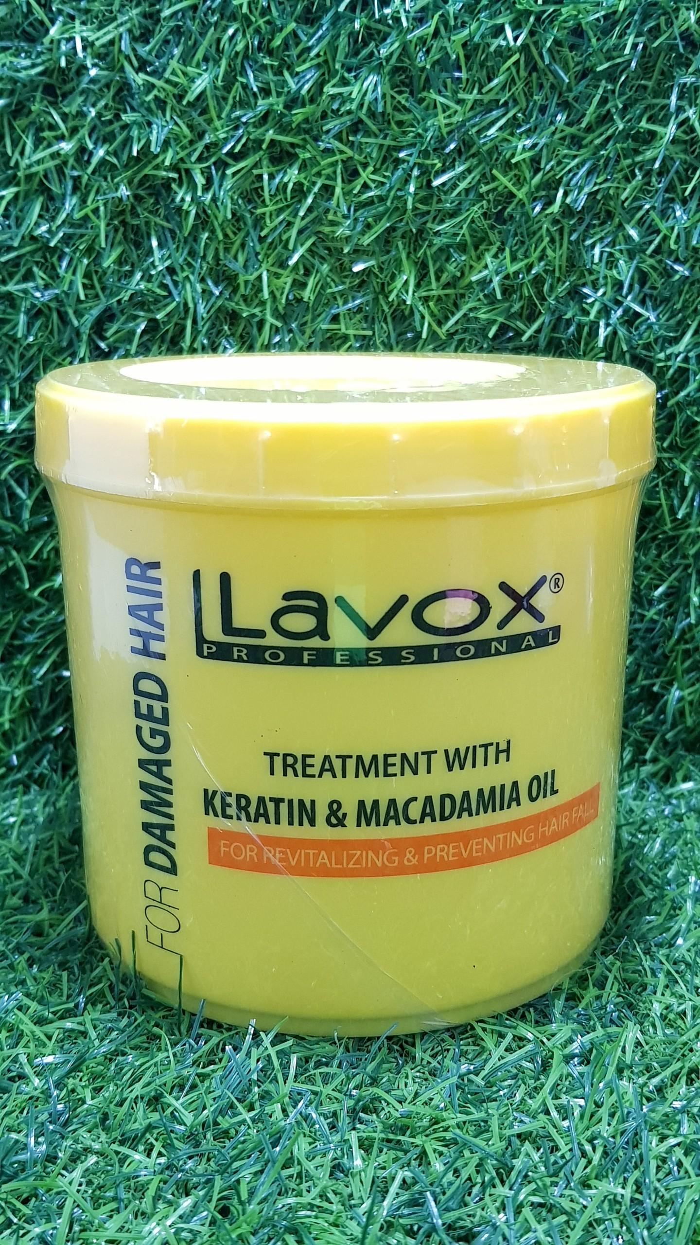 Kem ủ tóc Lavox dành cho tóc hư tổn 1000ml