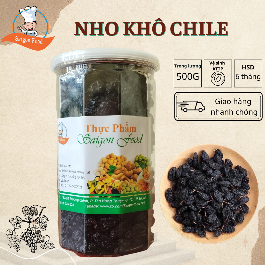 Nho khô chile 500g