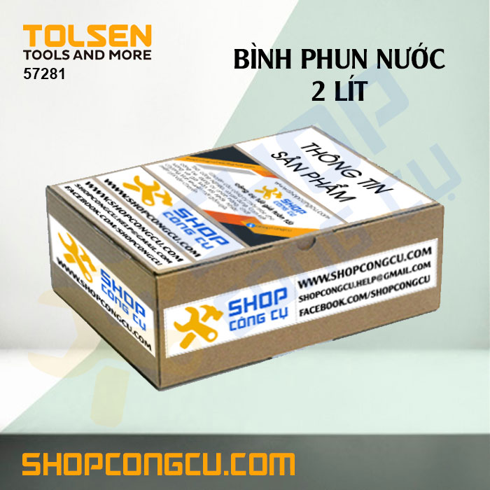 [HCM]Bình phun nước 2 lít Tolsen 57281