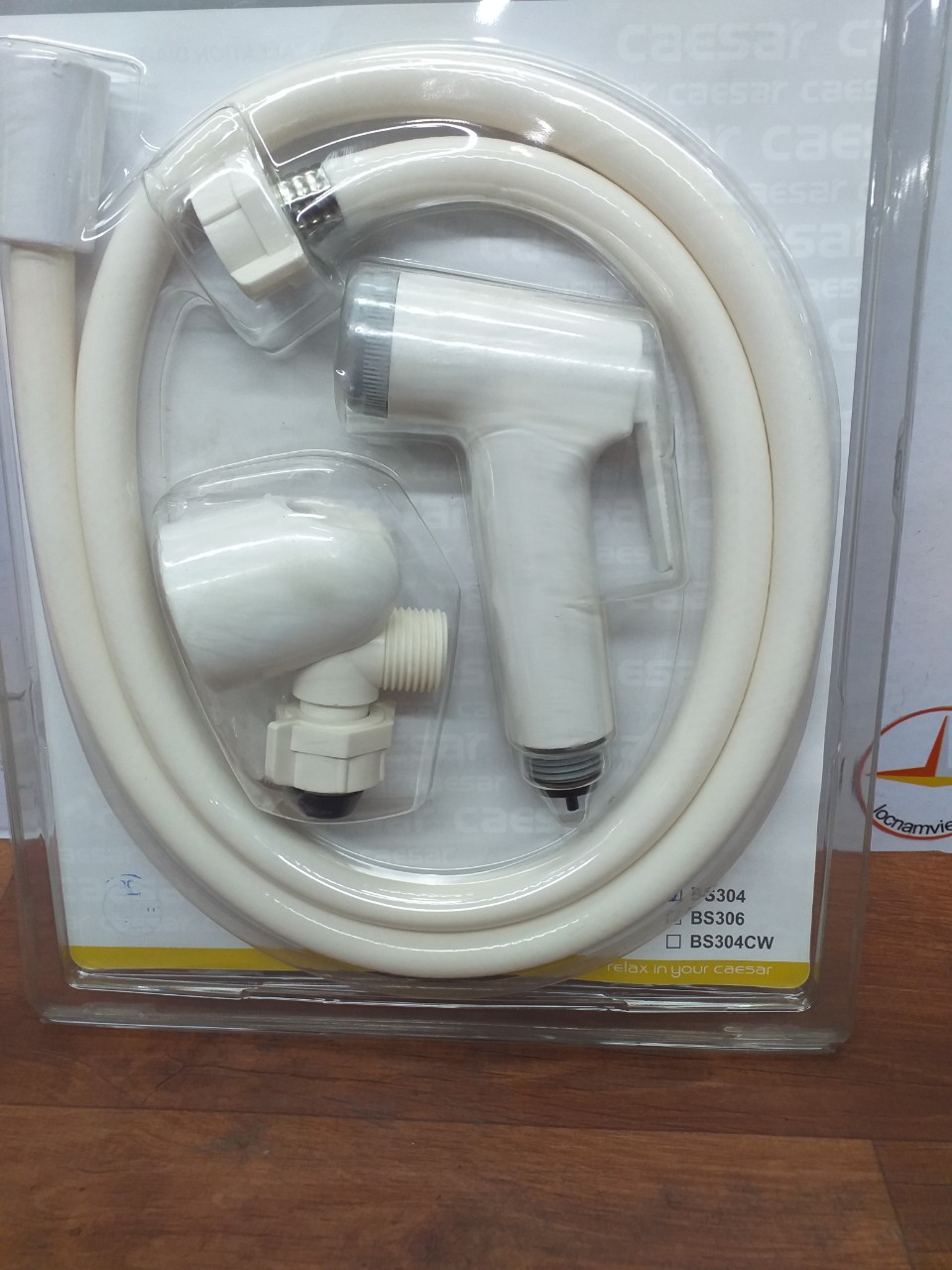 Vòi xịt vệ sinh toilet Caesar BS304
