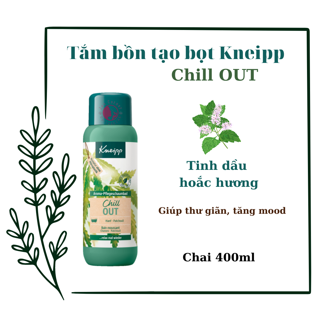 Tắm bồn tạo bọt Kneipp chai 400ml