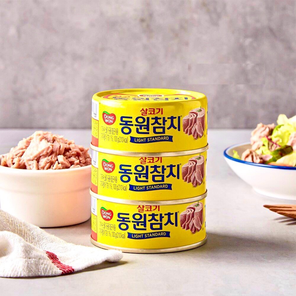 Cá Ngừ Dongwon Hàn Quốc Vị Rau Củ (Vegetable Tuna)