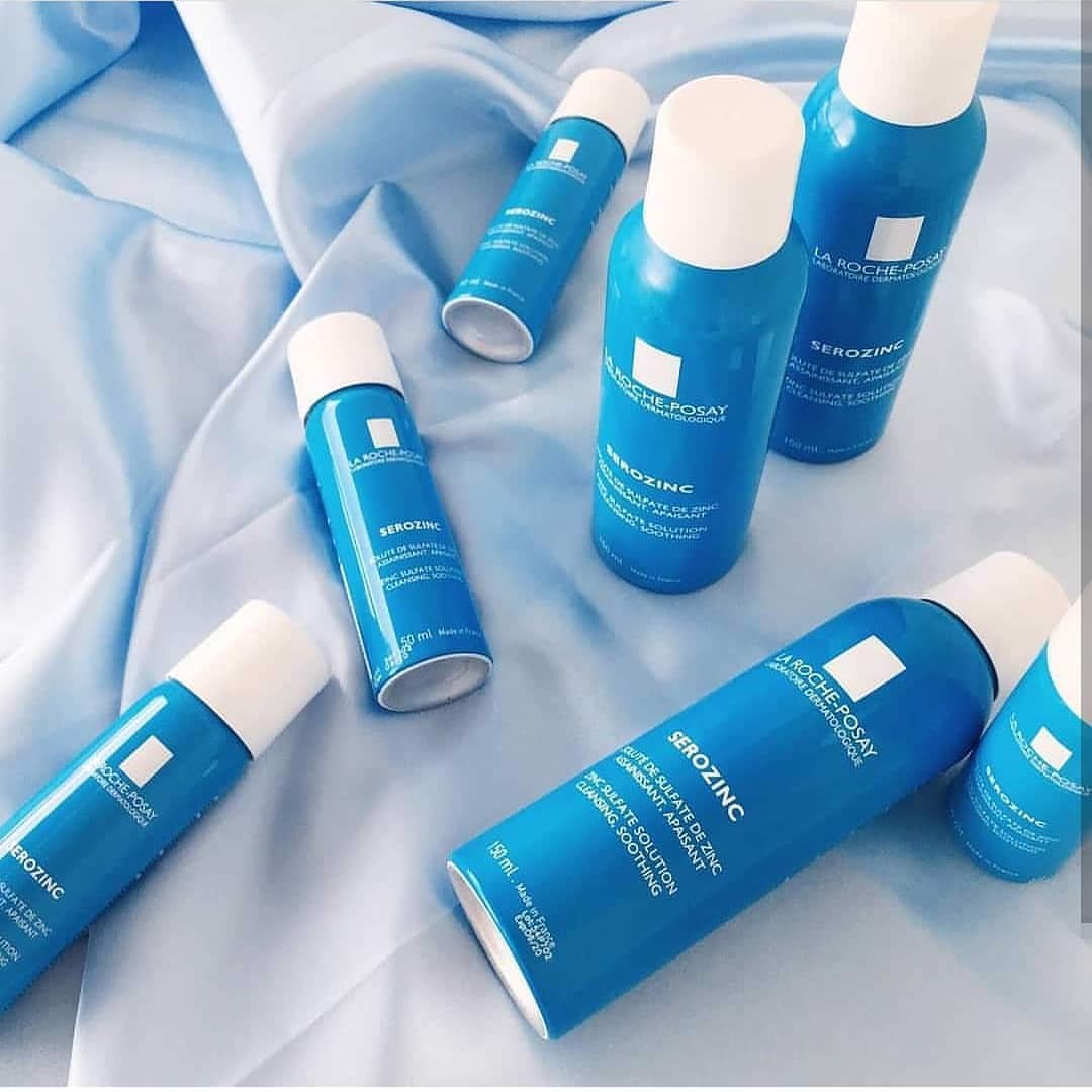 [HCM]Xịt Khoáng La Roche-Posay SEROZINC ( Da mụn  300mL/150mL/50mL )