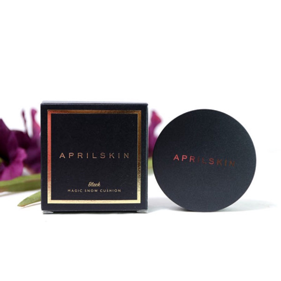 Phấn nước April Skin Black Magic Snow Cushion