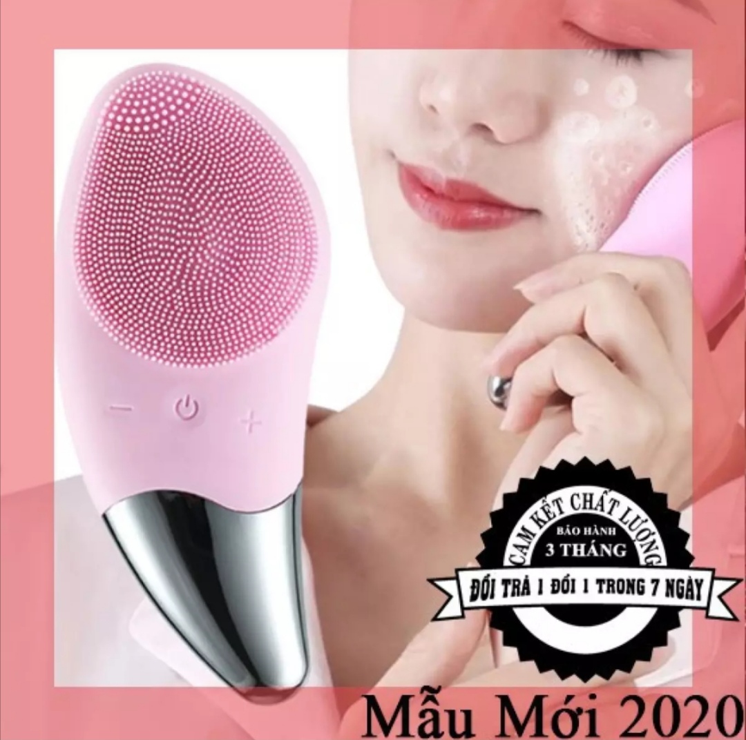 Máy rửa mặt SONIC 2 trong 1. Giúp Massge chống lão hóa. Dùng được tất cả loại kem và sữa rửa mặt