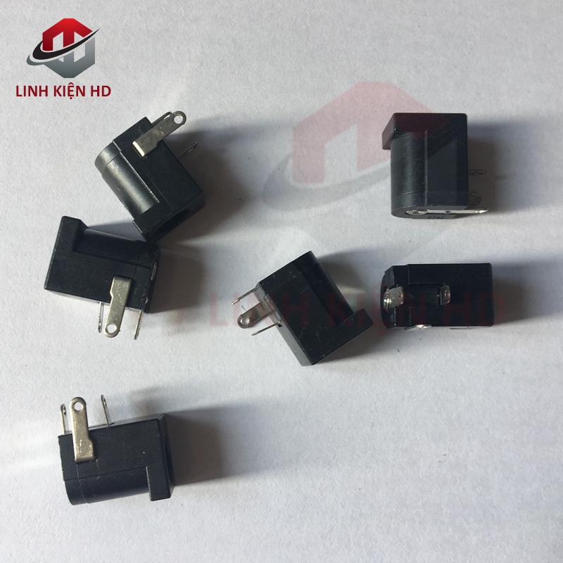 10 đầu JACK nguồn cái tròn 5.5mm - 2.1mm