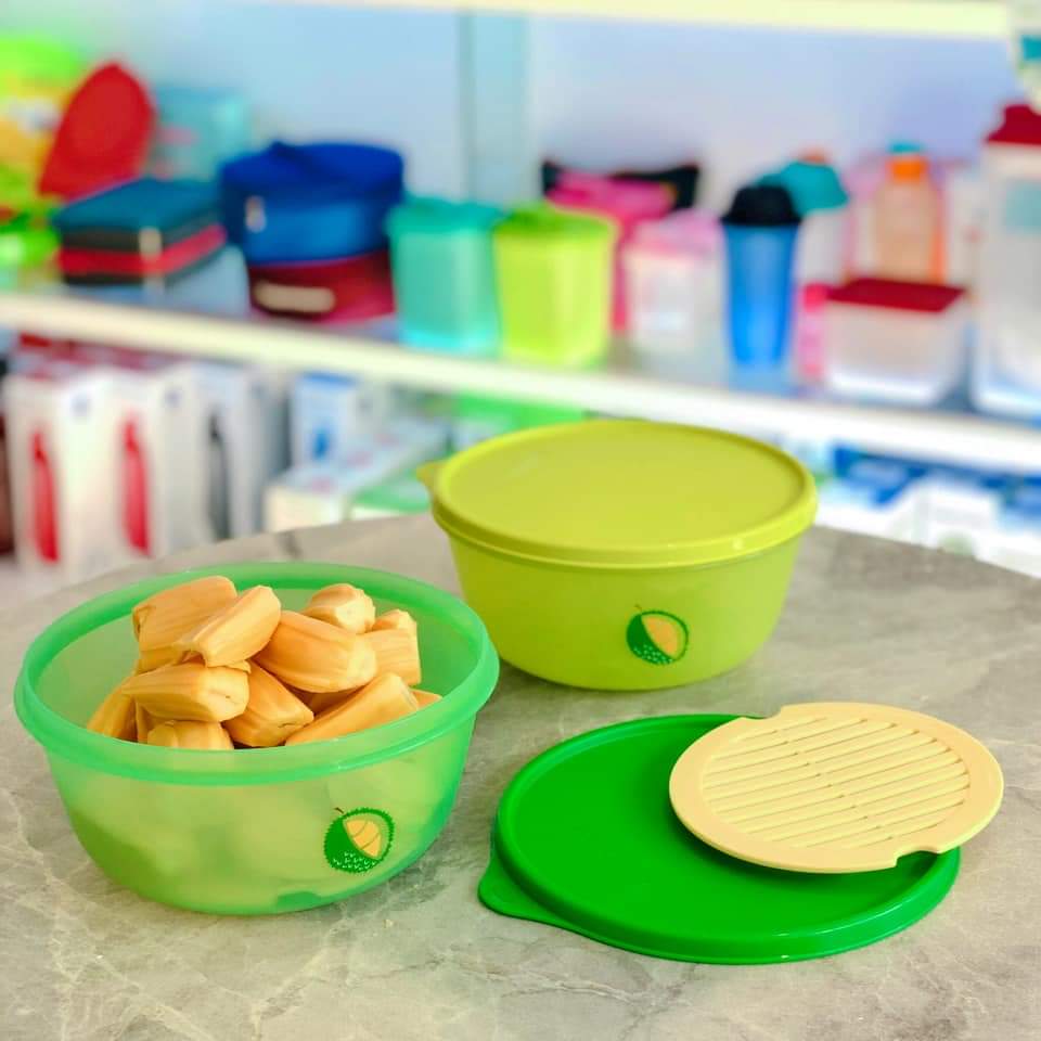 BỘ HỘP BẢO QUẢN THỰC PHẨM DURIAN KEEPER TUPPERWARE (SET 2 HỘP)