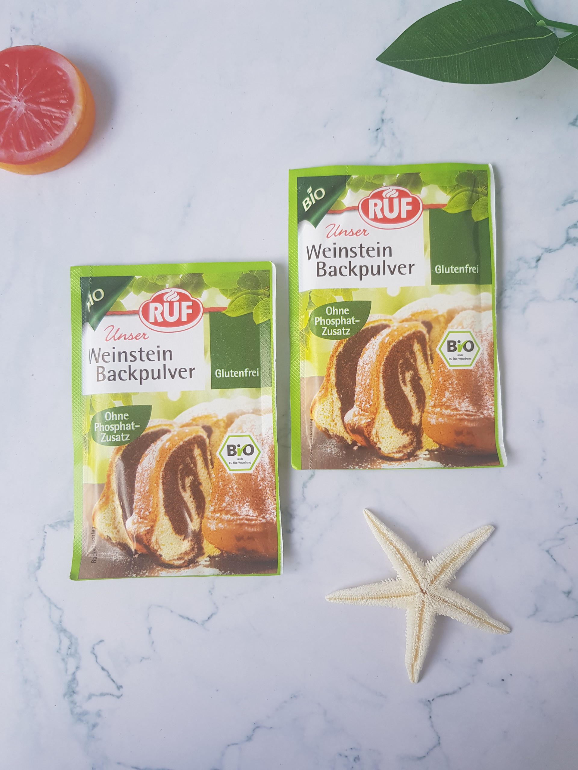 Bột Nở Hữu Cơ RUF Organic Baking Powder 20g/ 1 gói