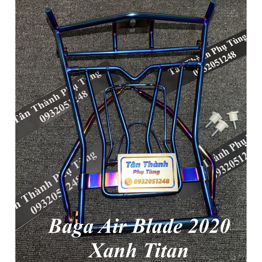 Baga giữa Air Blade 2020 Xanh titan kèm ốc và cao su
