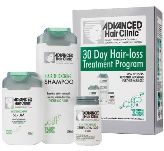 Advanced hair clinic Bộ sản phẩm rụng tóc
