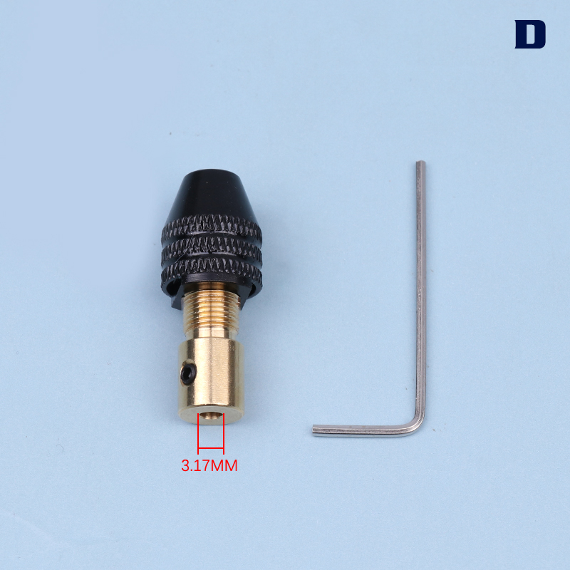 ✈️Ready Stock✈ Bộ dụng cụ kẹp mũi khoan điện tử nhỏ thông dụng 0.3-3.4mm cố định đầu kẹp nhỏ