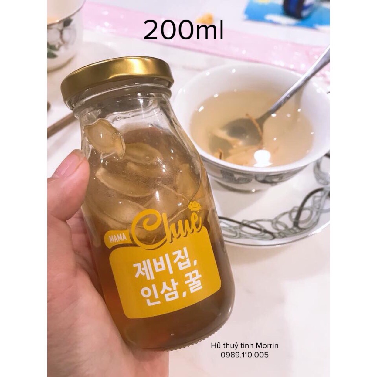 HŨ THUỶ TINH CHƯNG YẾN 200ML